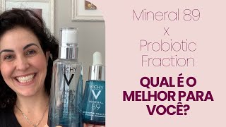 Mineral 89 x Probiotic Fraction  QUAL É O MELHOR PRA VOCÊ VichyBrasil mineral89 probioticos [upl. by Odlabso]