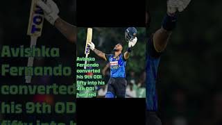 Avishka Fernando 4th ODI hundred shorts youtubeshorts viralshorts cricket trending [upl. by Unders852]