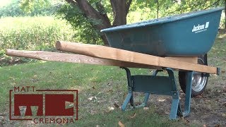 New Wheelbarrow Handles [upl. by Odrautse]