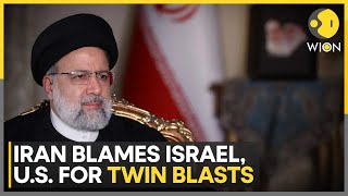 Iran blames Israel amp US for deadly blasts near Qasem Soleimanis tomb  Latest English News  WION [upl. by Cilla]