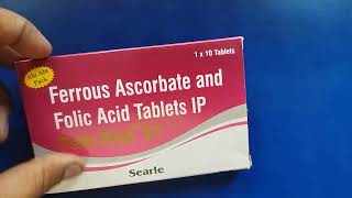 Fem Red XT tablet ll Iron tablet ll Blood Defficiency ll weakness ll Pharma ll Medicine ll Searle [upl. by Macdonell317]