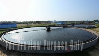 HOW TO PROCESS SEWAGE WATER  WASTE WATER TREATMENT PLANT VIDEO [upl. by Cohen]