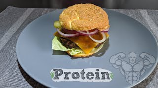 Low Carb Fitness quotOopsiequot Protein Burger [upl. by Natie]