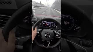 Skoda Scala 15 TSI 150HP Acceleration [upl. by Madi]