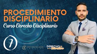 PROCEDIMIENTO DISCIPLINARIO [upl. by Akeimahs]