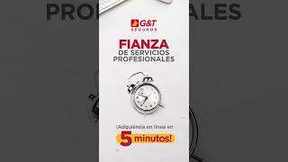 Fianza de Servicios Profesionales en 5 minutos [upl. by Raychel]