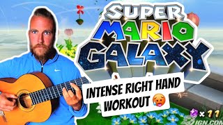 SUPER MARIO GALAXY  GUSTY GARDEN GALAXY flamenco guitar cover [upl. by Buderus386]