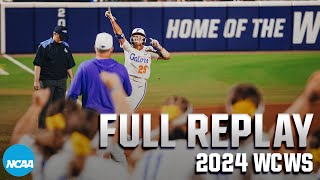 Florida vs Oklahoma State 2024 Womens College World Series  FULL REPLAY [upl. by Sirahc783]