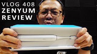 VLOG 408  ZENYUM ELECTRIC BRUSH UNBOXING amp REVIEW [upl. by Ahsenwahs]