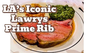 Lawrys Prime Rib  Beverly Hills [upl. by Yale]