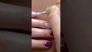 Simple nail polish design 💅🏻💅🏻youtubeshorts nailpolis subscribe shortvideo shorts [upl. by Schulein42]