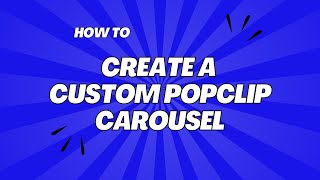 How to Create Popclips Shoppable Video Custom Carousel [upl. by Citron516]