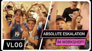 WORKSHOP ESKALIERT 😱 Neuer QUALLE SONG  VLOG Ehingen  QUALLE on Tour 🚎 [upl. by Anelas]