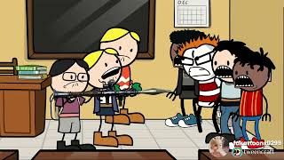 school fight 3 part1st and part2nd  fakattoons  by  sra [upl. by Pharaoh]