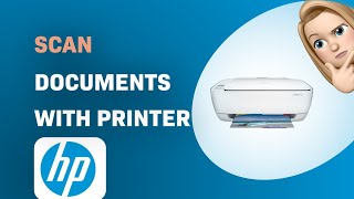 Wie man Dokumente mit dem HP Deskjet 3630 Drucker scannt [upl. by Saisoj]