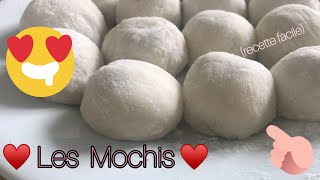 🇯🇵 Mochi 🍡 recette simple  4 ingrédients •Ebene• [upl. by Thorman]