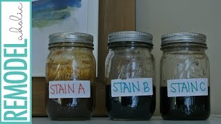 Easy DIY Wood Stains from Household Items [upl. by Dennard]