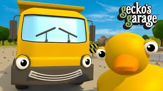 Dumper Truck Song For Kids  Geckos Garage [upl. by Allesiram873]