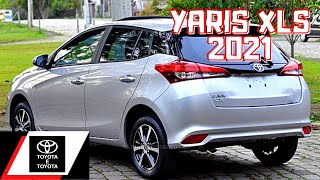 YARIS 2021  TOYOTA YARIS XLS CONNECT 2021 15 HATCH 0KM DETALHES DO INTERIOR E EXTERIOR [upl. by Nivart758]