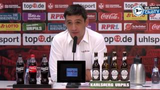 Pressekonferenz nach dem Auswärtsspiel in Kaiserslautern 00 [upl. by Andri]