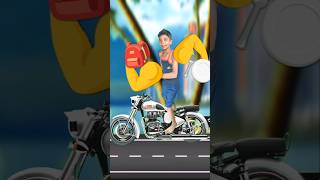 Garena Free Fire And Chotu School On Bike🤩😂🔥 shortsfreefireshorts [upl. by Eidnim]