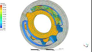 TwinMesh CFD Analysis Results of a Gerotor Pump [upl. by Anileda]