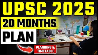 20MonthTimetable amp Planning for UPSC IAS 2025  OnlyIAS [upl. by Karalee]