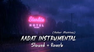 AADAT  INSTRUMENTAL  SLOW AND REVERB  CALM YOUR STRESS  LOFI اردو [upl. by Tankoos]