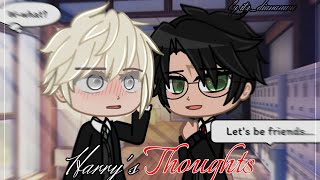 Draco reads Harrys thoughts  Drarry  GCMM  Gacha Club  Part 2 [upl. by Artcele]