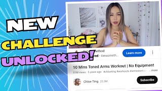 I Tried The Chloe Ting Arms Workout [upl. by Novyaj]