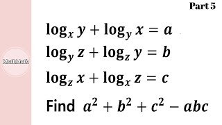 EampL  HOW TO Logarithmic Expression Part 5 [upl. by Rico983]