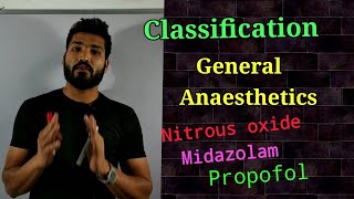 General Anaesthetics Classification [upl. by Topper]