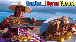 Trucha Al Horno Casero Al estilo de la cholita julia [upl. by Scarito]