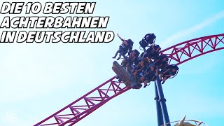 Die 10 Besten Achterbahnen in Deutschland 2020 [upl. by Occir]