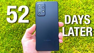 Samsung Galaxy A52 5G  52 Days Later [upl. by Adnala]