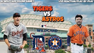 Detroit Tigers vs Houston Astros LIVE REACTIONPlayByPlay [upl. by Hera]