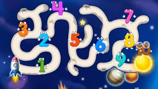 A Magical Journey to Learn Numbers 1 to 20 👶😎🧠 Learn to Count amp Trace Numbers for Kids [upl. by Blackmun6]