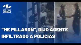 Agente infiltrado grabó cómo huyó al verse descubierto por peligrosa banda en Bogotá [upl. by Immas417]