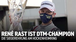 René Rast ist der neue alte DTMChampion [upl. by Nymzaj]