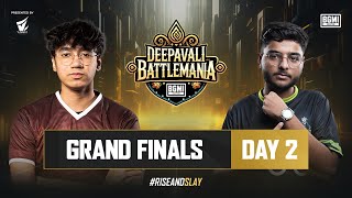 Deepavali BattleMania 2024  HINDI  Grand Finals D2  BGMI  Ft IQOO SouL Carnival 8Bit etc [upl. by Roderigo]