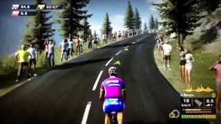 Tour de France 2013 PS3 Lampre Étape 9 [upl. by Qulllon880]