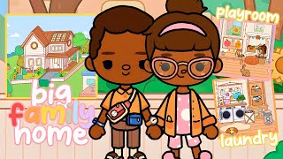 Our DREAM Big Family Home TOUR 🏡  VOICED🔊  Toca Boca Life World 🌎 tocaboca [upl. by Ide542]