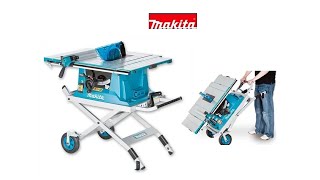 “Testing”  Makita Table Saw with Stand  MLT100  WST03 [upl. by Joela892]