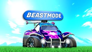 What Its Like To Play With BEASTMODE In Rocket League [upl. by Lacagnia]