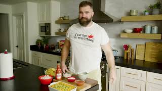 Buffalo Chicken Dip with Jason Kelce [upl. by Kalk]