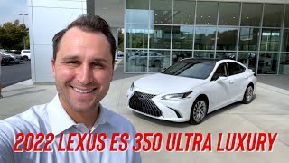 2022 Lexus ES 350 Ultra Luxury [upl. by Berkly]