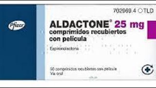 Aldactone CaroSpir is a potassium sparing diuretic that prevents your body from absorbing too much s [upl. by Lambertson]