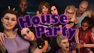 House Party Fight against Frank and defeat him houseparty gameplay games [upl. by Akimaj]