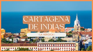 🇨🇴 CARTAGENA DE INDIAS 10 LUGARES que debes VISITAR 🌴 [upl. by Berri]