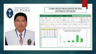 Cómo registrar los datos de una encuesta en Excel [upl. by Beatriz]